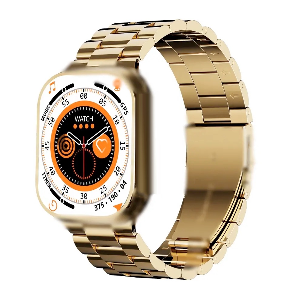 Mới Đồng Hồ Thông Minh g9 ultra pro gold 2023 8 ultra bluetooth Không Dây nfc Sạc 3 Dây Chuyên Dụng