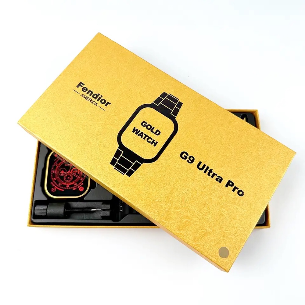Mới Đồng Hồ Thông Minh g9 ultra pro gold 2023 8 ultra bluetooth Không Dây nfc Sạc 3 Dây Chuyên Dụng