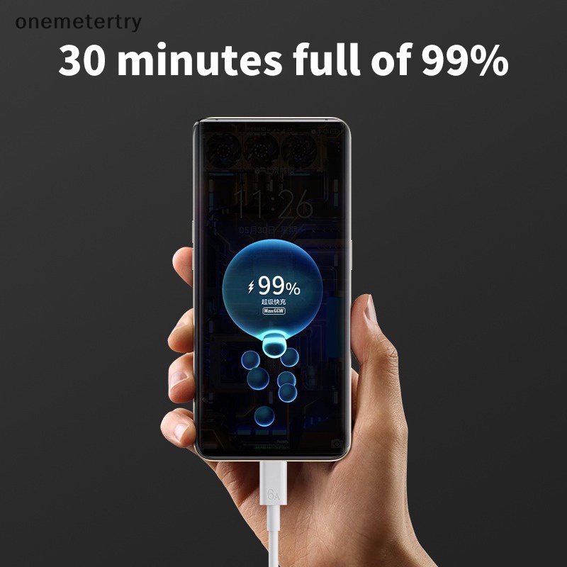 Dây Cáp Sạc Nhanh em 66w 6a Cho xiaomi redmi poco huawei honor oppo vivo oneplus