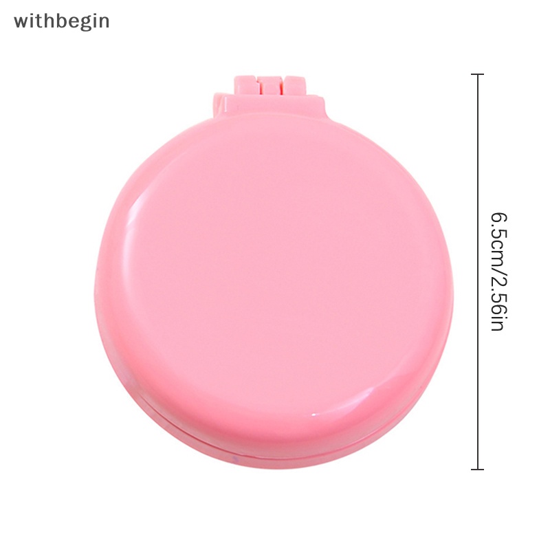 Lược Chải Tóc mini Có Gương Soi Có Thể Gập Lại Và Mát Xa Da Đầu