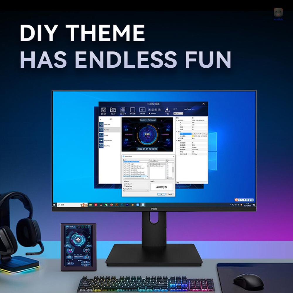 Màn Hình Máy Tính ips 3.5 inch ips Nâng Cấp 1