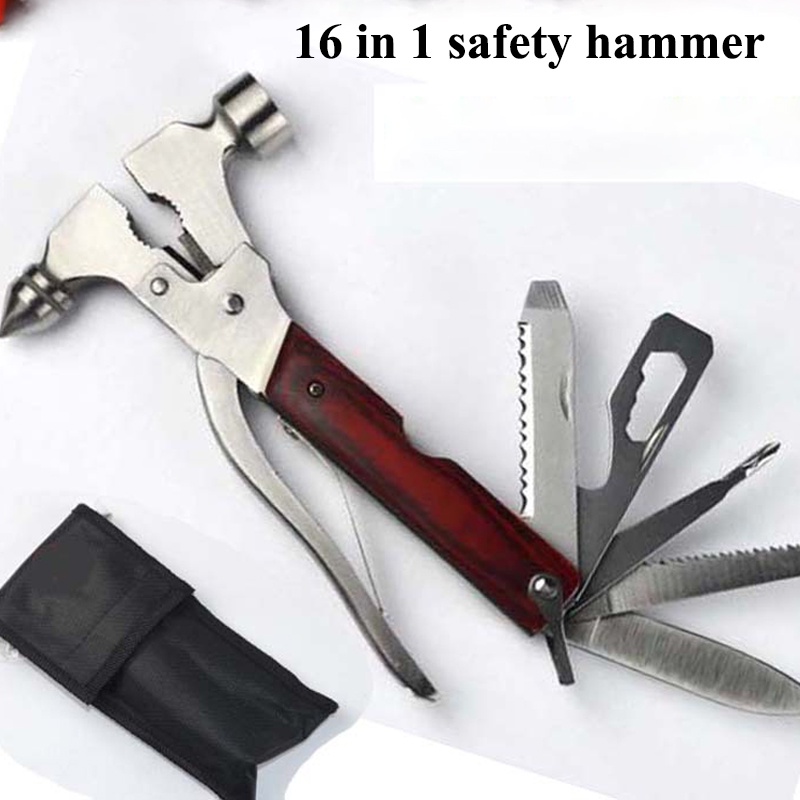 Búa Thoát Hiểm Ô Tô Đa Năng 16 Trong 1