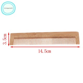 1 Lược Chải Tóc massage Da Đầu Bằng Tre