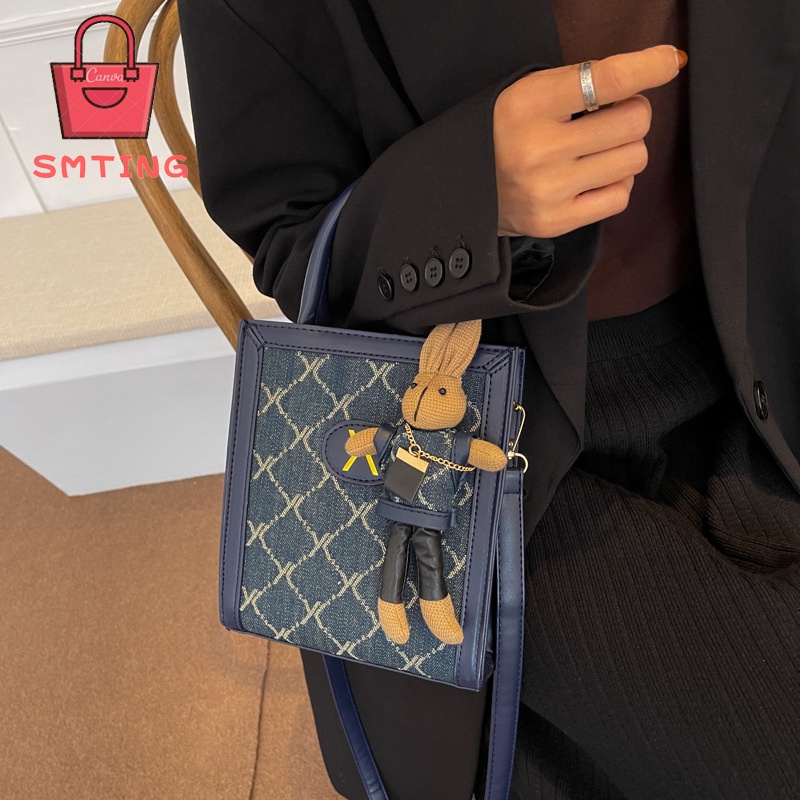 SMTING  Túi đeo chéo Túi Vải nữ 2023 NEW  Thanh lịch Phong cách Thời trang Đẹp L91T1ADR 37Z230911