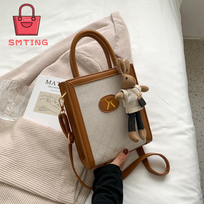 SMTING  Túi đeo chéo Túi Vải nữ 2023 NEW  Thanh lịch Phong cách Thời trang Đẹp L91T1ADR 37Z230911