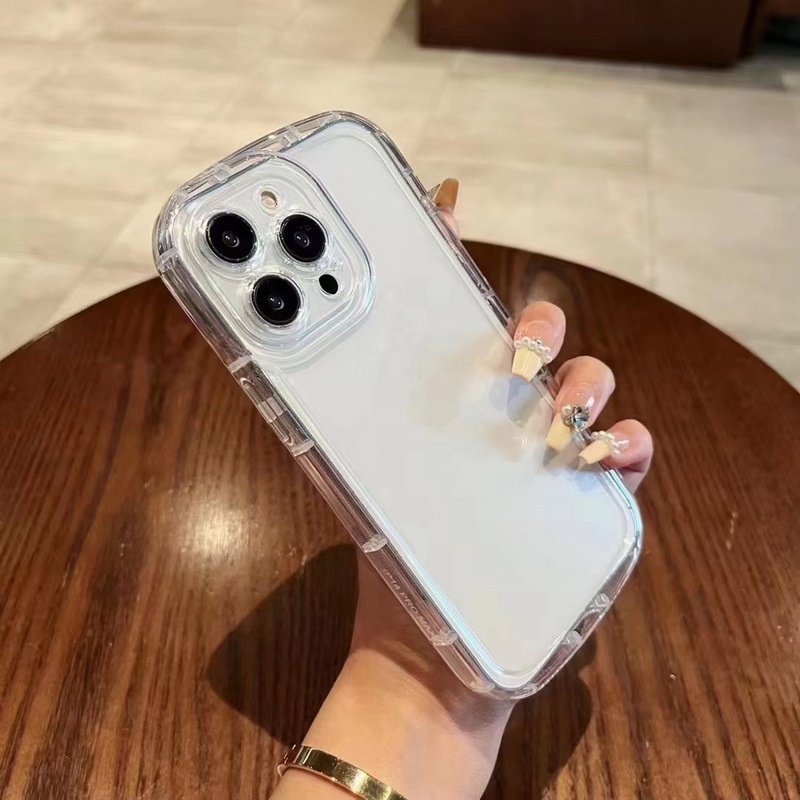 Ốp Điện Thoại Trong Suốt iPhone 15 Pro Max Cho iPhone 15 14 13 12 11 Pro Max 15 14 Plus 13 12 Mini X