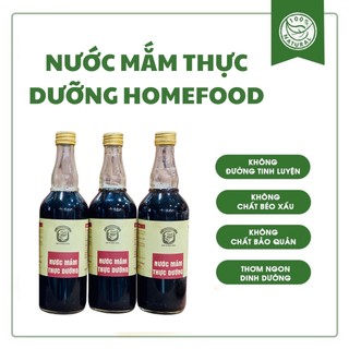 Nước mắm thực dưỡng Homefood chai 500ml-Thuần chay