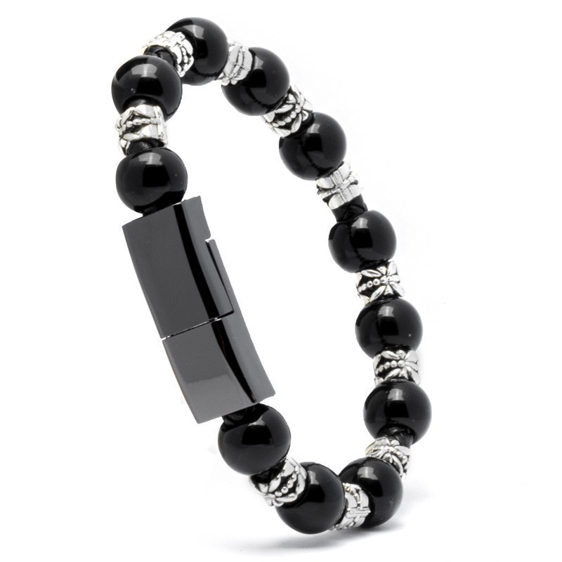Cáp Sạc Nhanh Kiêm Vòng Đeo Tay Sáng Tạo Dễ Thương Thời Trang Cho Ngày Lễ Tình Nhân / Sinh Nhật / Cảm Ơn