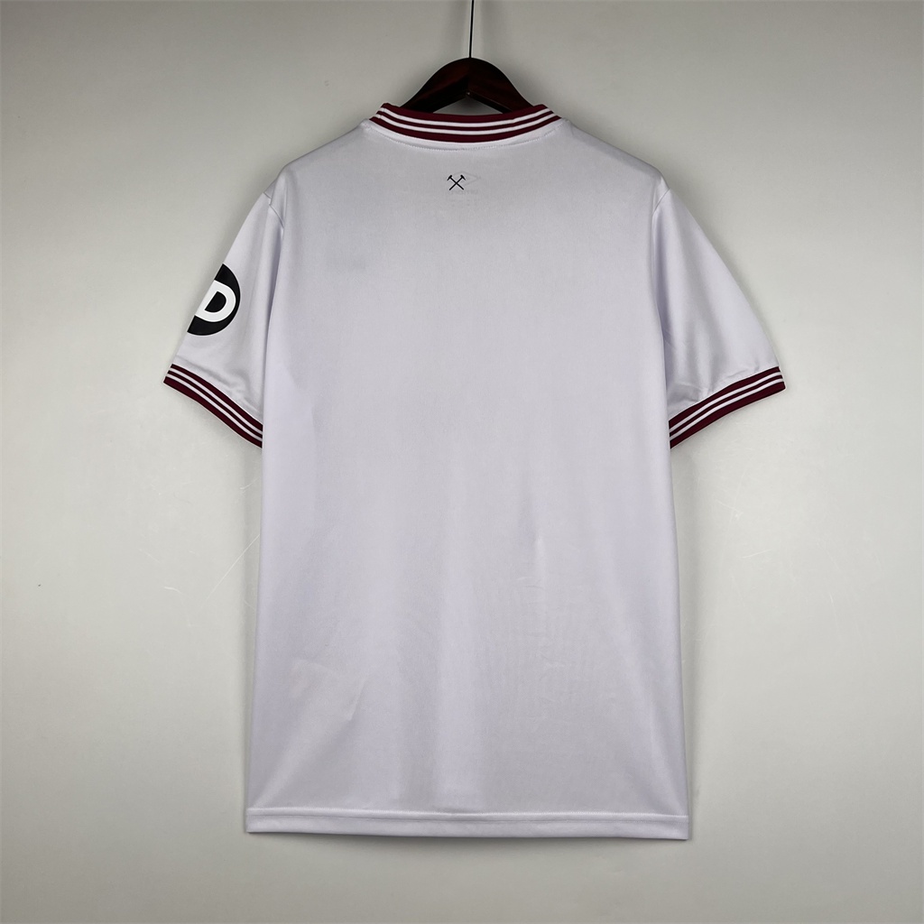 Áo Bóng Đá Câu Lạc Bộ west ham Sân Khách 23-24 size s-4xl Cho Nam