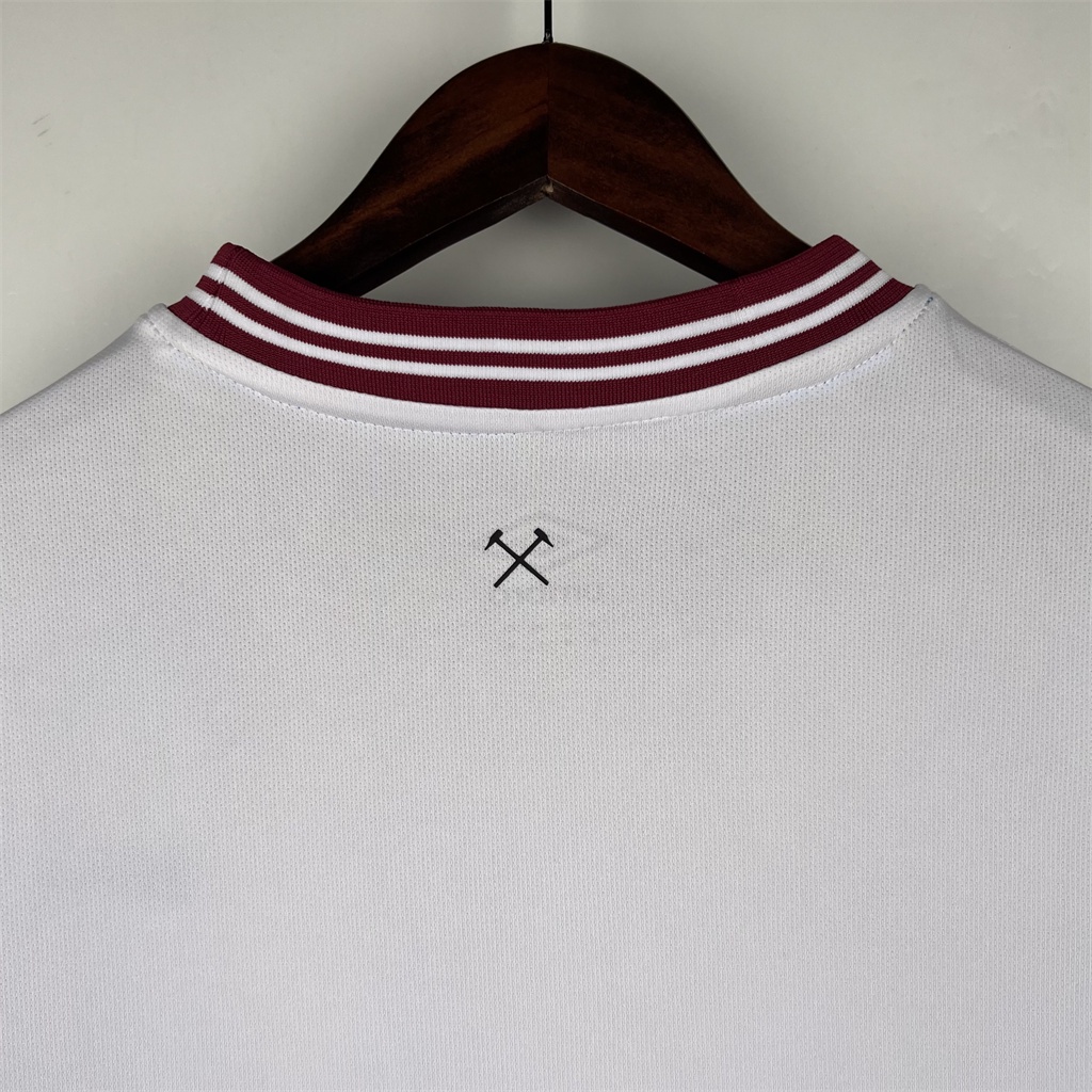 Áo Bóng Đá Câu Lạc Bộ west ham Sân Khách 23-24 size s-4xl Cho Nam