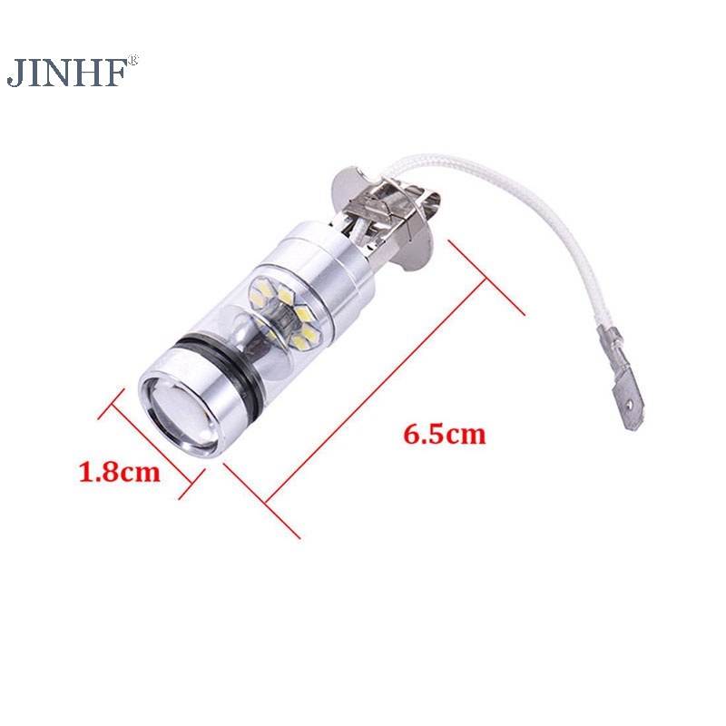 Bóng Đèn Pha led Phá Sương Mù 100w h3 12 / 24v Cho Xe Hơi