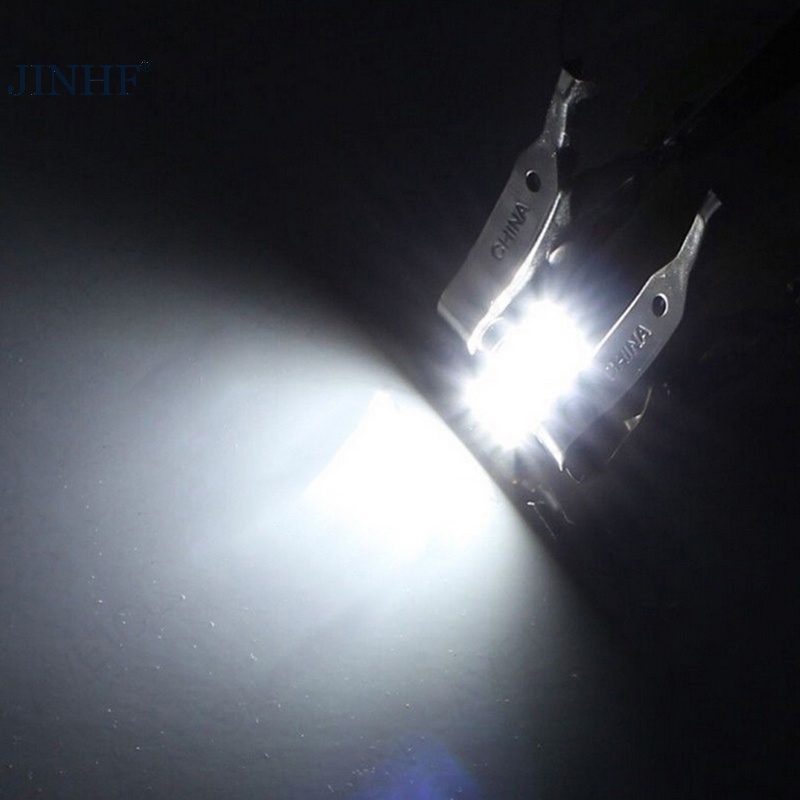 Set 2 Đèn led 31mm 3528 16 Bóng smd Ánh Sáng Trắng Dành Cho Ô Tô