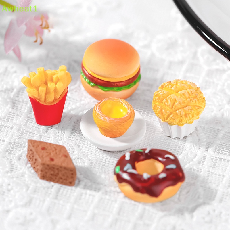 1 Đồ chơi trẻ em Giả Lập Làm Bánh hamburger / Bánh Donut Cho Bé Mới