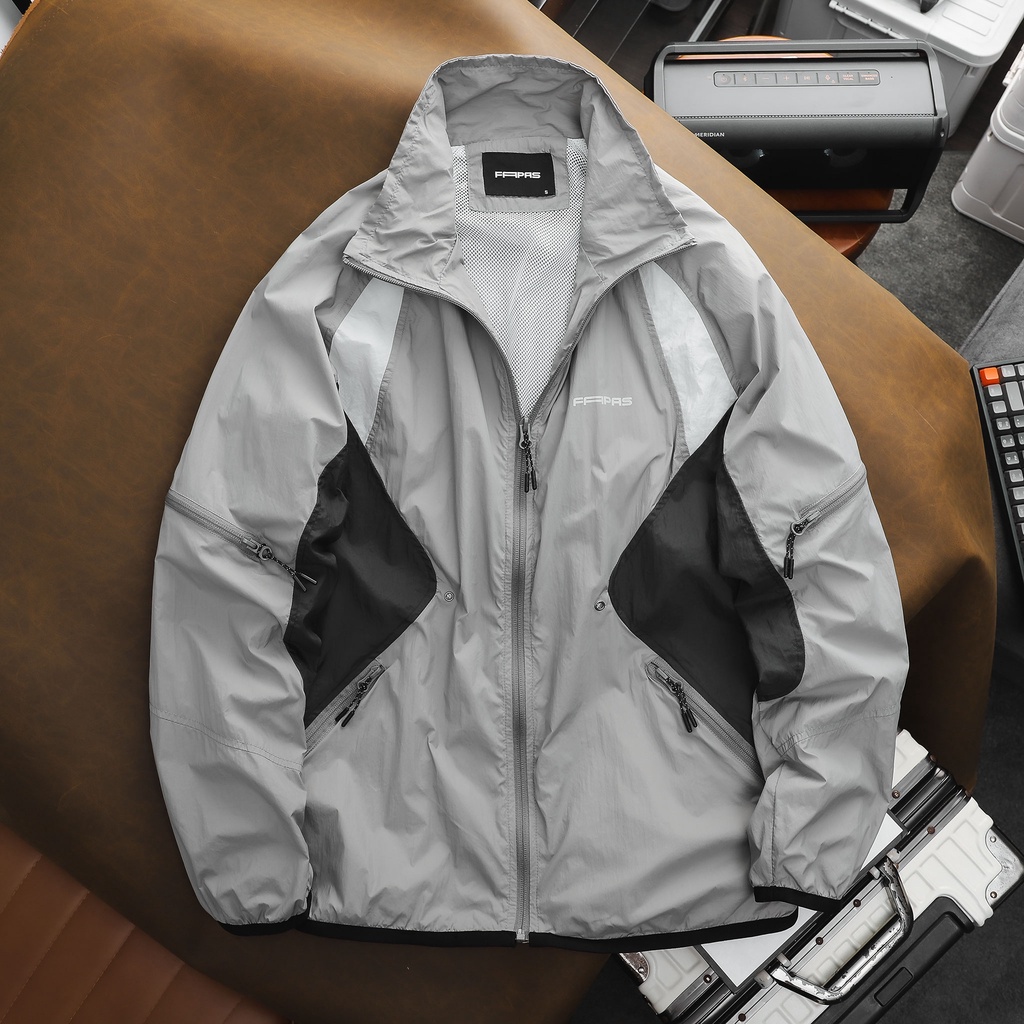 Áo Khoác Gió Nam Vải Dù Năng Động Apri FAPAS