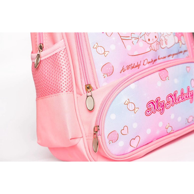 Sanrio Ba Lô Da mini In Họa Tiết hello kitty cinnamoroll my melody kuromi Dễ Thương Cho Bé