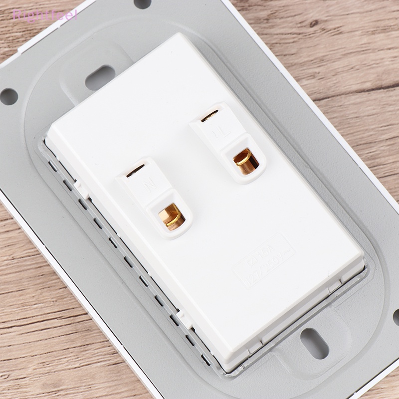 Công Tắc Đèn l3 1 2 3 4 gang on off Màu Trắng Mới