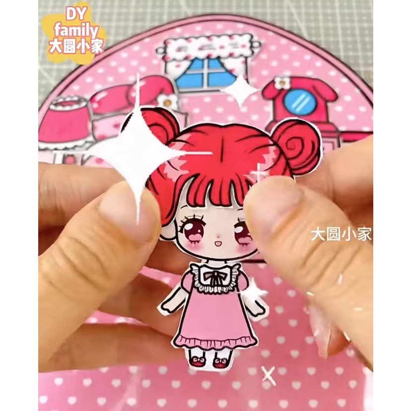 Sanrio Bộ Đồ Chơi Lắp Ráp Ngôi Nhà melody diy