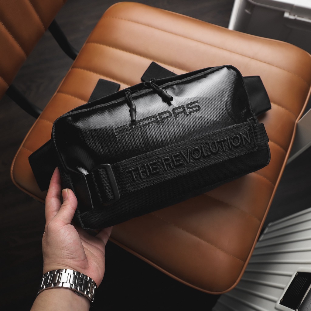 TÚI ĐEO CHÉO Nam Chất Liệu Da Chống Thấm Nước FAPAS