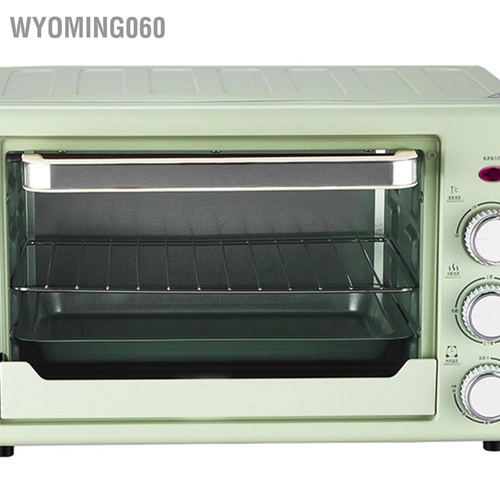 Wyoming060 Lò nướng gia đình nhỏ 22L đa chức năng điện mini Nhà bếp xanh bánh
