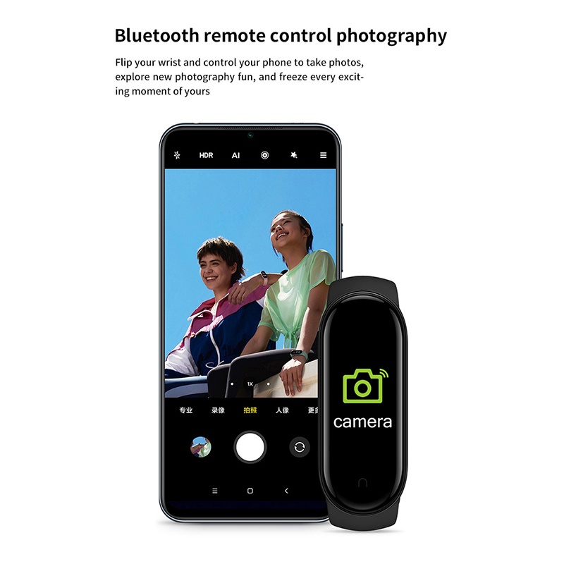 XIAOMI Vòng Đeo Tay Thông Minh mi band 8 2023 Theo Dõi Nhịp Tim Tỉ Lệ 1: 1 Điện Thoại
