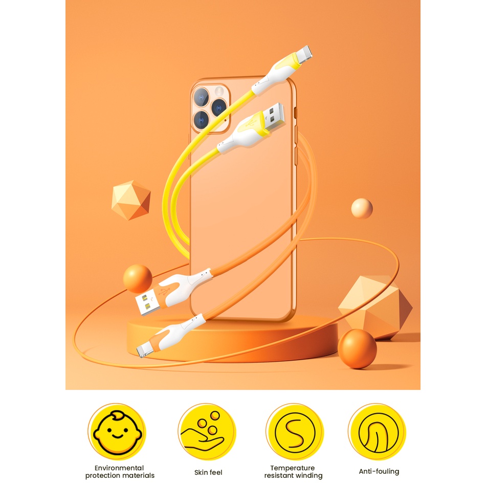 Mềm Dây Cáp Sạc Nhanh 2m Cho iphone 14 13 12 11 pro max xr xs 8 7 3a