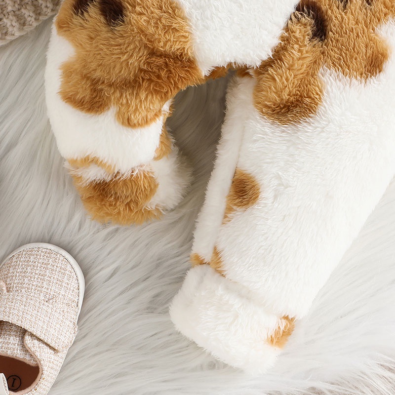 Combo bộ đồ bé trai gái 1-18tháng Áo hoodie In Hình Gấu Hoạt Hình Kèm Tay Dài áo phông quần dài Mùa Đông set thời trang cho bé trẻ em sơ sinh