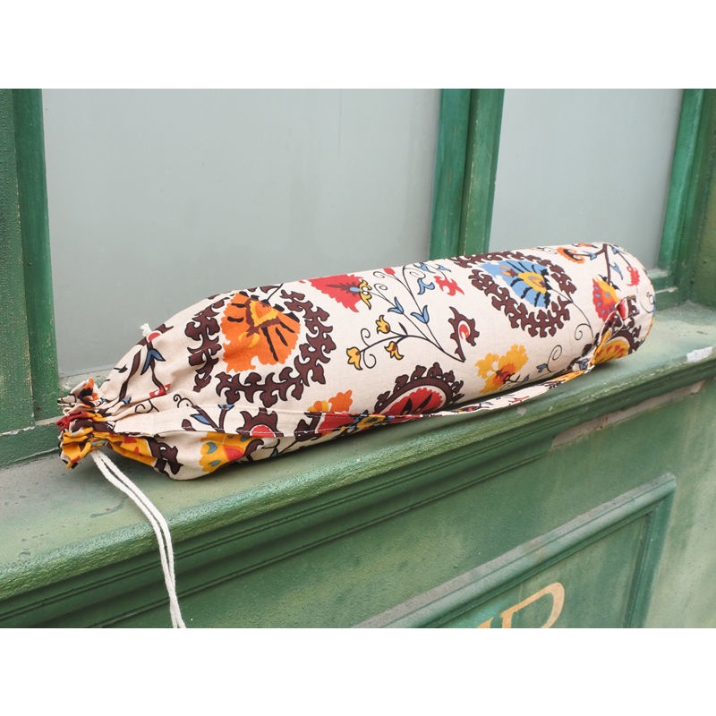 Túi Đựng Thảm Tập yoga Bằng cotton Mỏng Phong Cách Dân Tộc Cổ Điển Một Bên Vai Cho Nam Và Nữ