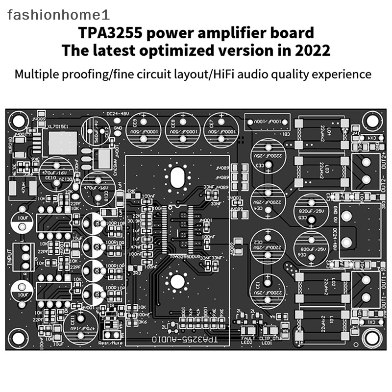 Mạch Khuếch Đại Âm Thanh tpa3255 2.0 Kênh 600w hifi stereo 300w * 2 vn