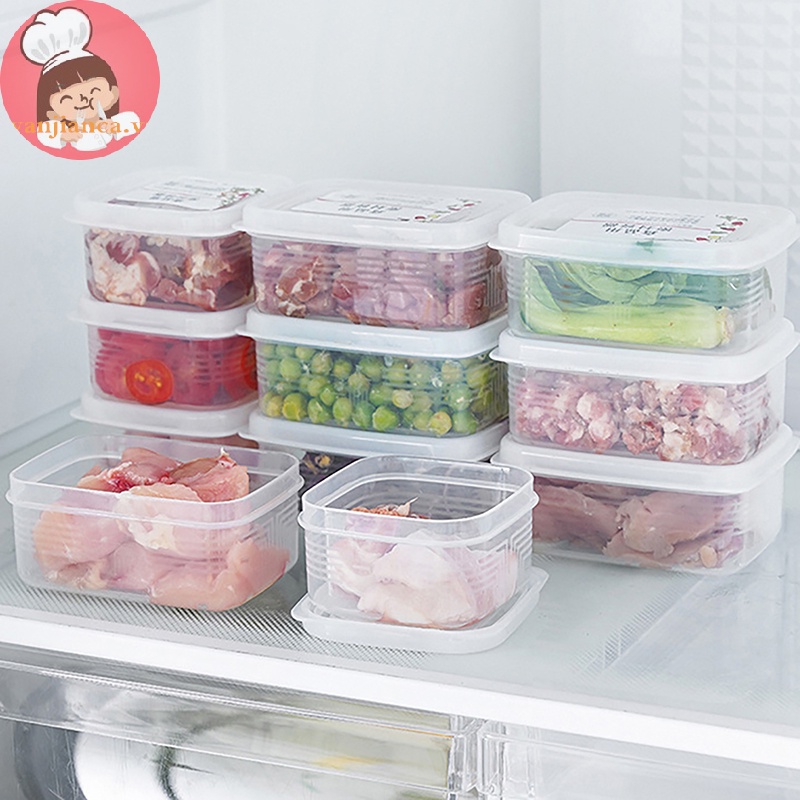 Yanca Hộp Đựng Thịt Đông Lạnh Trong Suốt Tiện Dụng vn