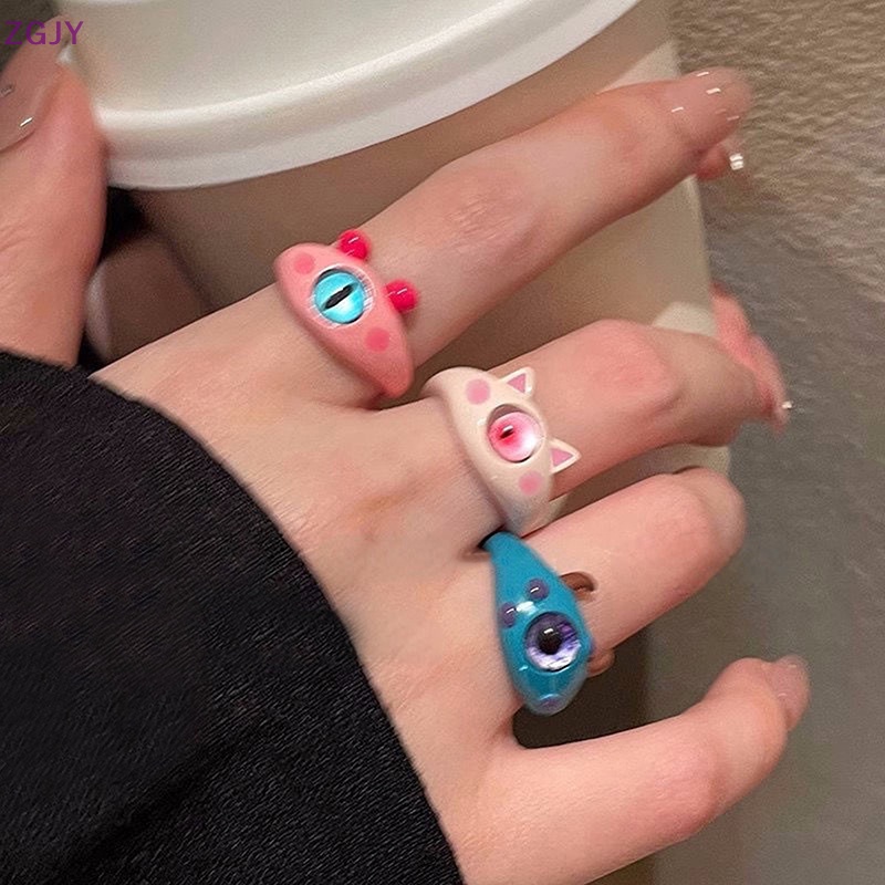 Terokk Nhẫn Hình Cá Mập Dễ Thương Phong Cách Hàn Quốc Cho Nữ Mới