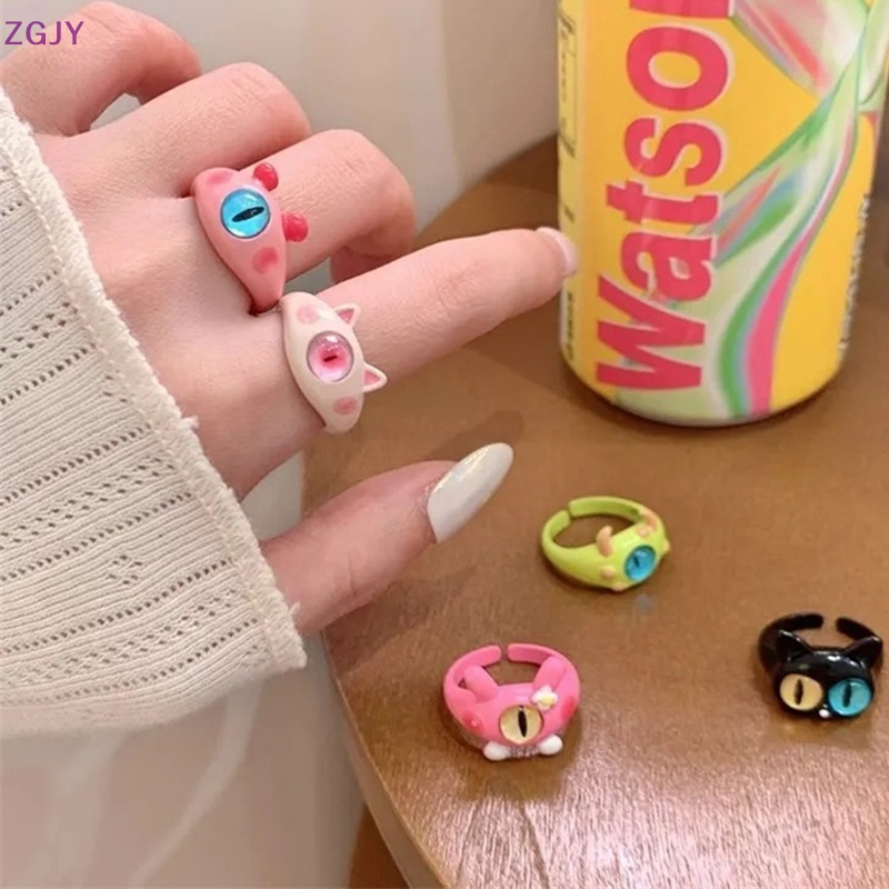 Terokk Nhẫn Hình Cá Mập Dễ Thương Phong Cách Hàn Quốc Cho Nữ Mới