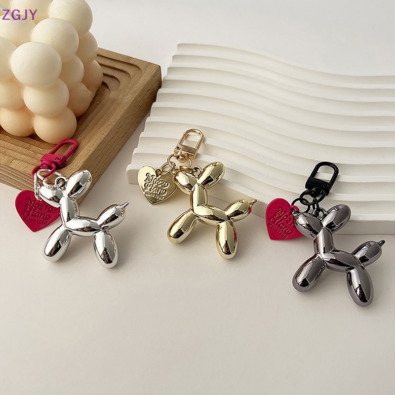 Móc Khóa Hình Chú Chó Khinh Khí Cầu Dễ Thương Mới