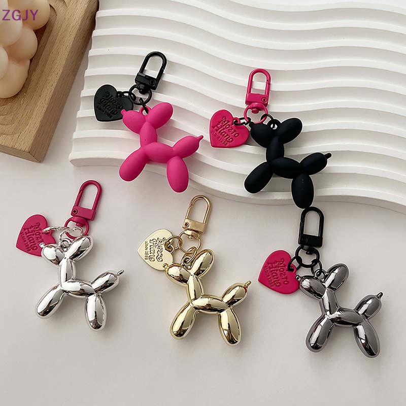 Móc Khóa Hình Chú Chó Khinh Khí Cầu Dễ Thương Mới