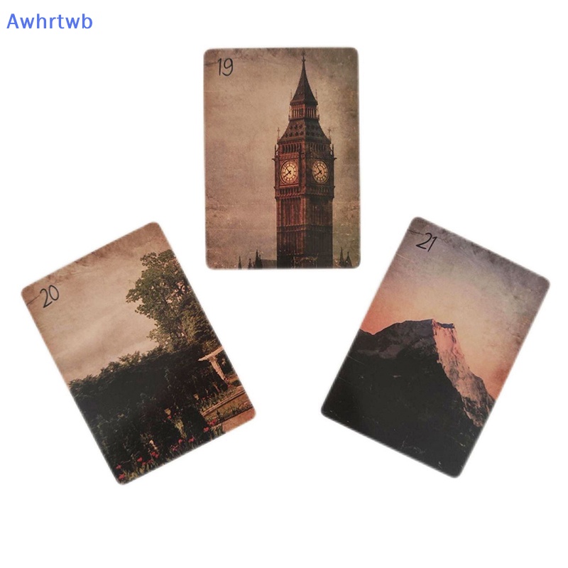 Bộ Bài tarot awhrtwb full Tiếng Anh Đầy Đủ Boonge lenormand Cho Gia Đình Mới
