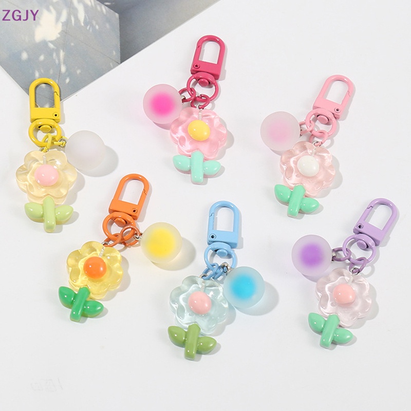 Móc Khóa Hình Bông Hoa Xinh Xắn Mới