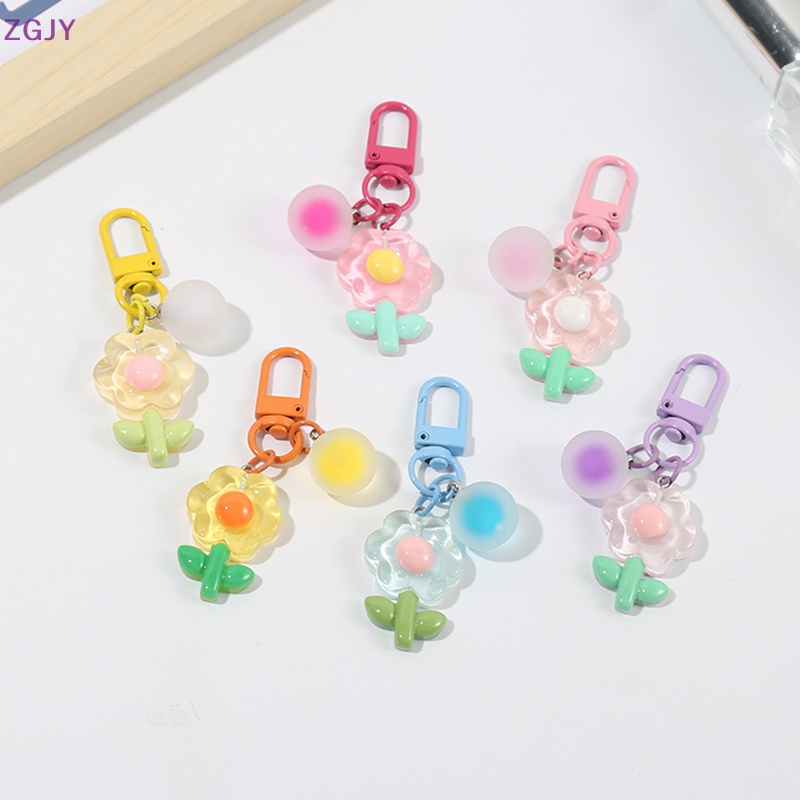 Móc Khóa Hình Bông Hoa Xinh Xắn Mới