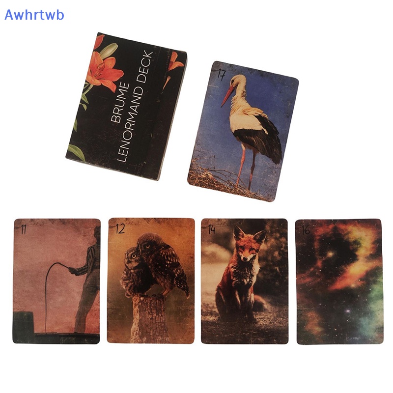 Bộ Bài tarot awhrtwb full Tiếng Anh Đầy Đủ Boonge lenormand Cho Gia Đình Mới