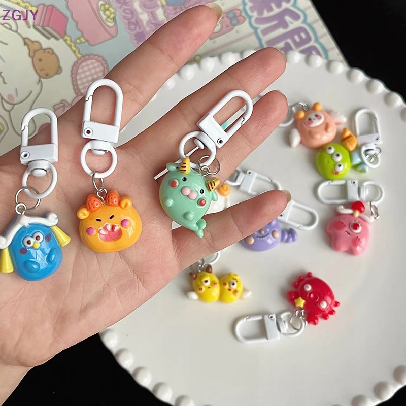 Móc Chìa Khóa Họa Tiết Hoạt Hình Dễ Thương Vui Nhộn Mới