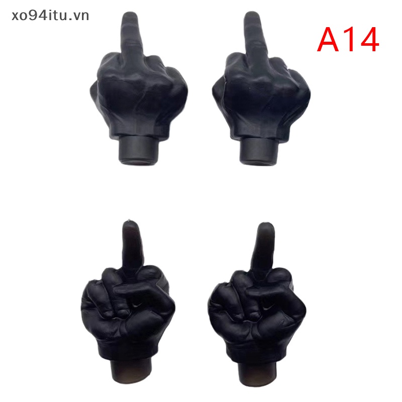 Xoitu 1 / 4 Nắp Van Xe Đạp / Xe Hơi Hình Ngón Tay Giữa Nhiều Màu Vui Nhộn vn