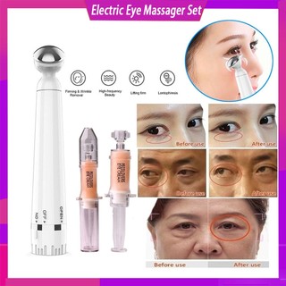 Máy mát xa mắt điện Mini Nâng cơ mặt Máy mát xa Kem mắt Giới thiệu rung Massage Loại bỏ nếp nhăn Túi mắt Chăm sóc da