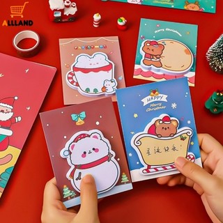 Set 30 tờ giấy ghi chú / giấy ghi chú họa tiết giáng sinh dễ thương