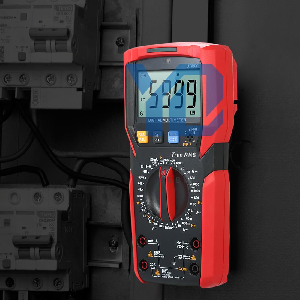 Uni-t Đồng Hồ Đo Vạn Năng Kỹ Thuật Số Cầm Tay uni-t ut89x 6000 Hiển Thị lcd rms ac / dc Chuyên Dụng