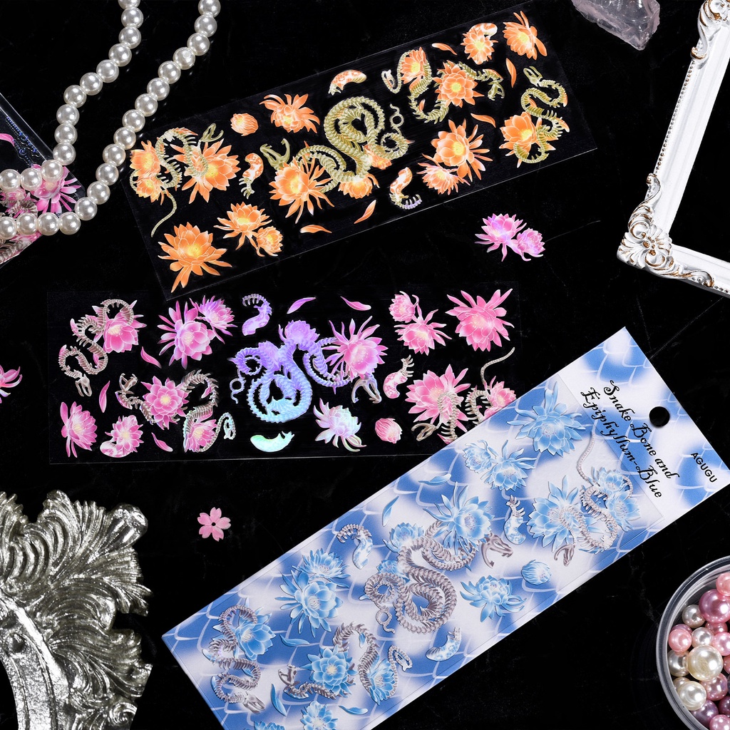 Mochamm 1 Miếng Dán Trang Trí Sổ Lưu Niệm Bằng laser Nghệ Thuật retro Nghệ Thuật Sáng Tạo diy