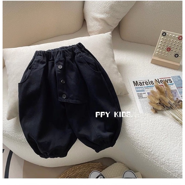 Quần Dài Phong Cách Hàn Quốc Thời Trang Mùa Thu Cho Bé Trai