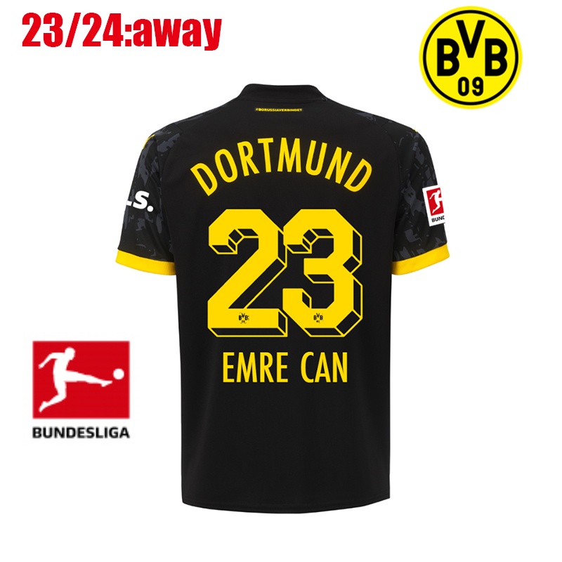 Áo Thun Đá Banh Số 23-24 dortmund Số 23 / 24 Chất Lượng Cao