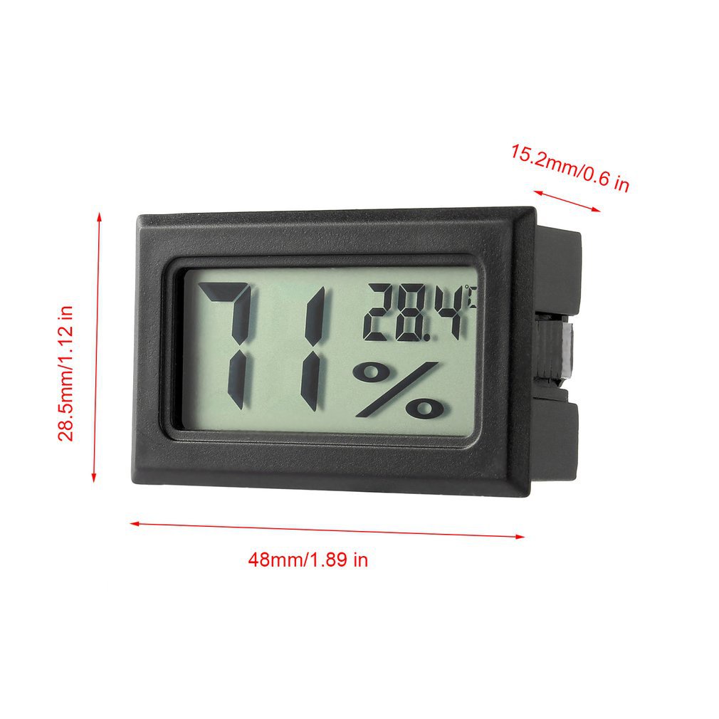 PK Mini Digital LCD Thermometer Hygrometer Humidity Temperature Meter Indoor