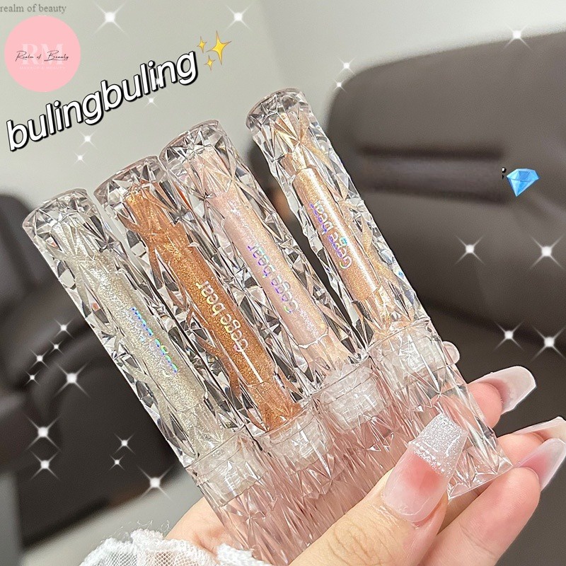 Nhũ Mắt Dạng Lỏng Gege bear~ Hiệu Ứng Ánh Sáng Bạc Ngọc Trai Long Lanh