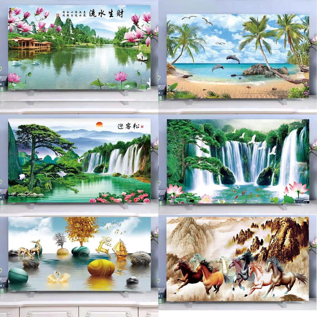 Tivi Chống Bụi Đàn Hồi Treo Tivi Vải 32inch 39inch 40inch 43inch 48inch 52inch 55inch 65inch