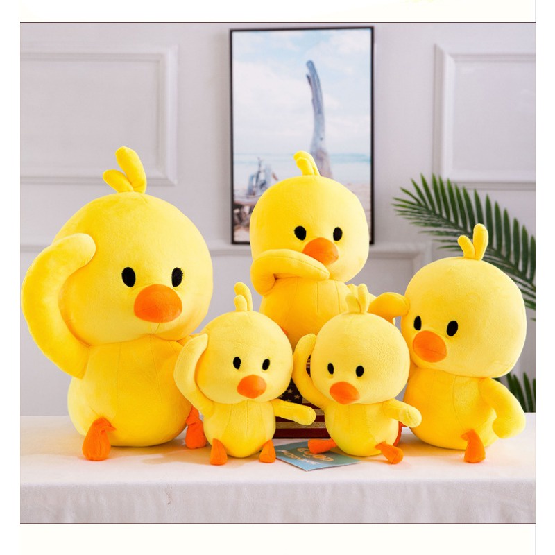 Thú Nhồi Bông Hình Vịt Vàng Sáng Tạo