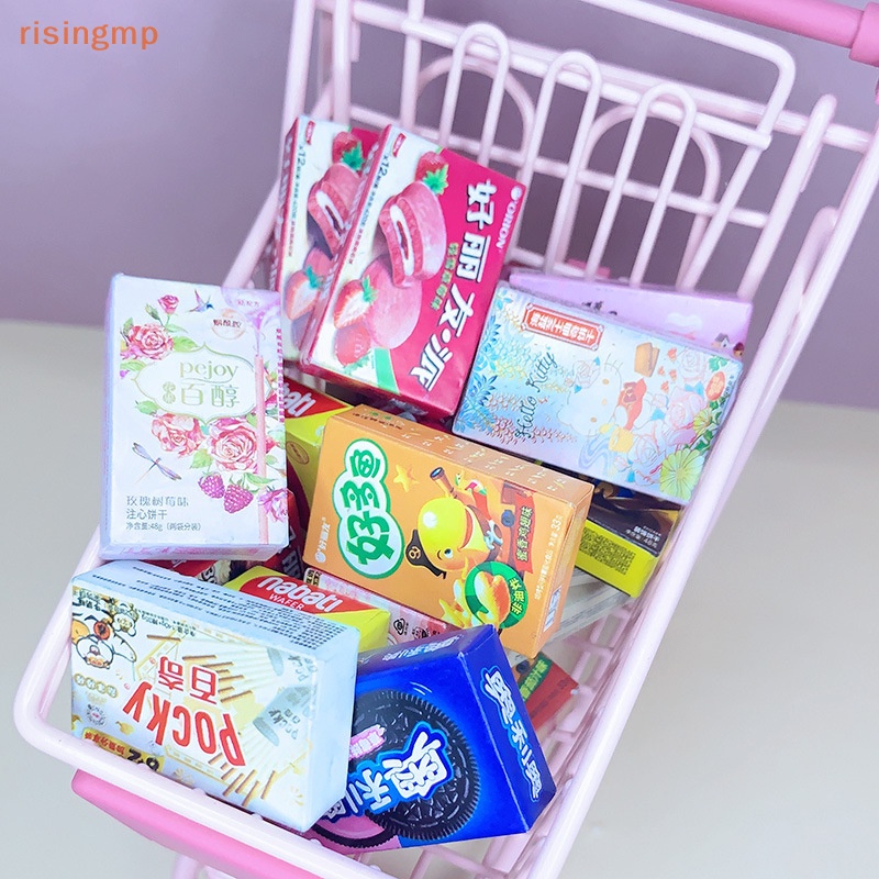 Set 5 Đồ Chơi Bánh Snack mini Trang Trí Nhà Búp Bê